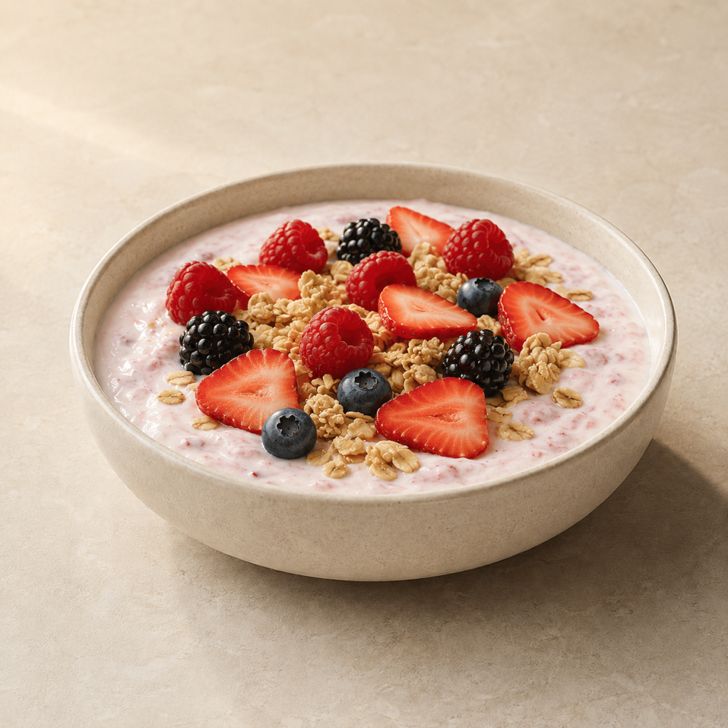 KIRMIZI MEYVELİ BOWL