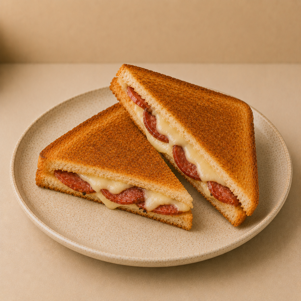 SUCUK-KAŞAR TOST